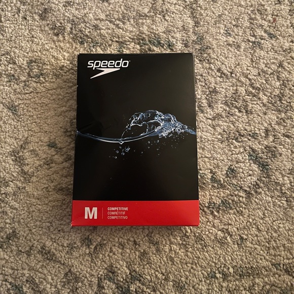 Speedo Competitive Poly Jammer NAVY NWT 38 - Picture 2 of 4